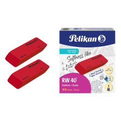 Toptan Pelikan RW-40 Kırmızı Silgi