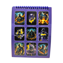 Toptan 12×16 Telli Süper Heroes Sticker Defteri