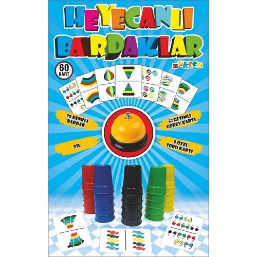 Toptan Zeka Oyunu Heyecanlı Bardaklar