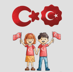 Toptan 23 Nisan Sticker 10 Adet Model:3