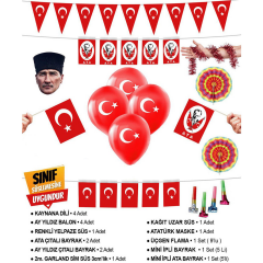 Toptan Milli Bayramlar Şenlik Süsleme Seti