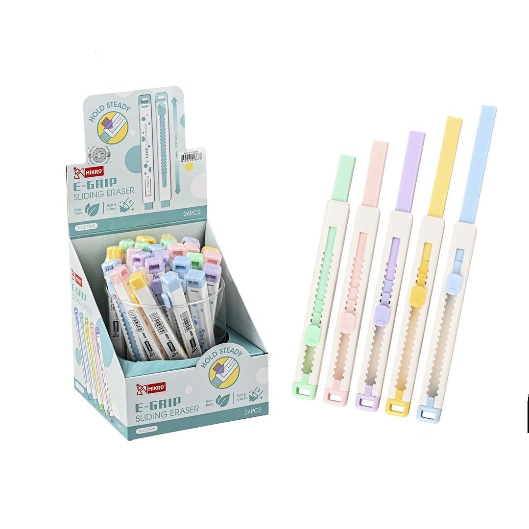 Toptan İtmeli Silgi Mikro E2395