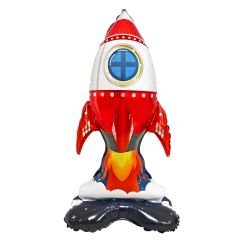 Toptan Folyo Balon Ayaklı Roket