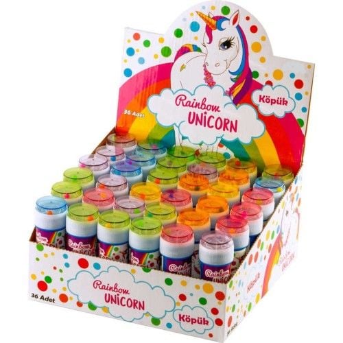 Unicorn Köpük Baloncuk 36 Adet
