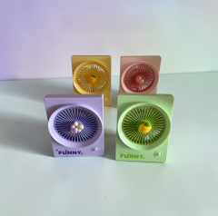 Toptan Şarjlı Masa Fanı Meyve Model