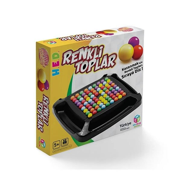 Toptan Renkli Toplar Oyunu
