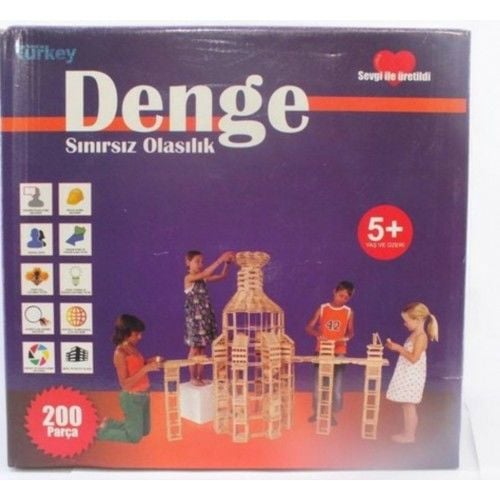 Toptan Ahşap 200 Parça Denge Blok Oyunu