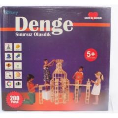 Toptan Ahşap 200 Parça Denge Blok Oyunu