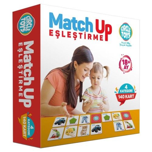Toptan Match Up Eşleştirme Zeka Kartları