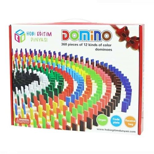 Toptan Ahşap 360 Parça Domino