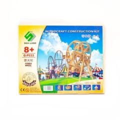 Toptan Ahşap 3D  Maket Dönme Dolap
