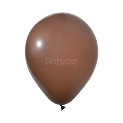 Toptan Balon Pastel 12'' Kahverengi