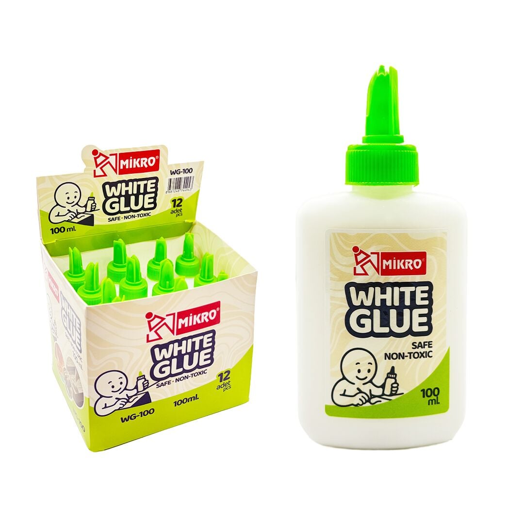 Toptan Mikro Beyaz Glue Tutkal 100 ml