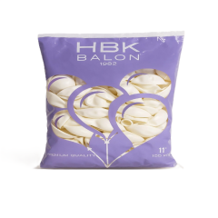 Toptan Pastel 11'' Balon Hbk Beyaz