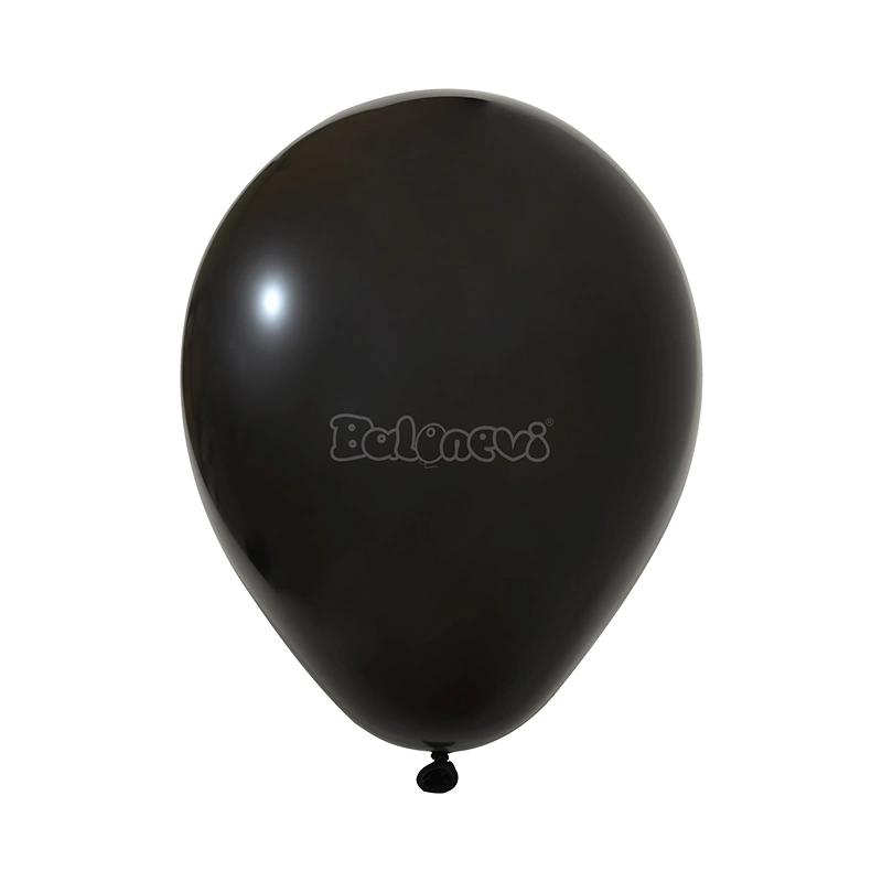 Toptan Balon Pastel 12'' Siyah