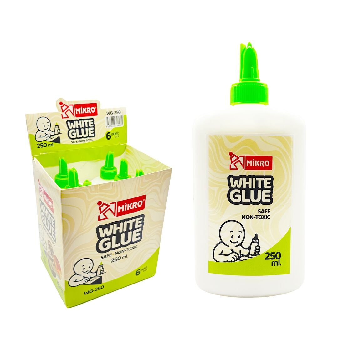 Toptan Mikro Beyaz Glue Tutkal 250 ml