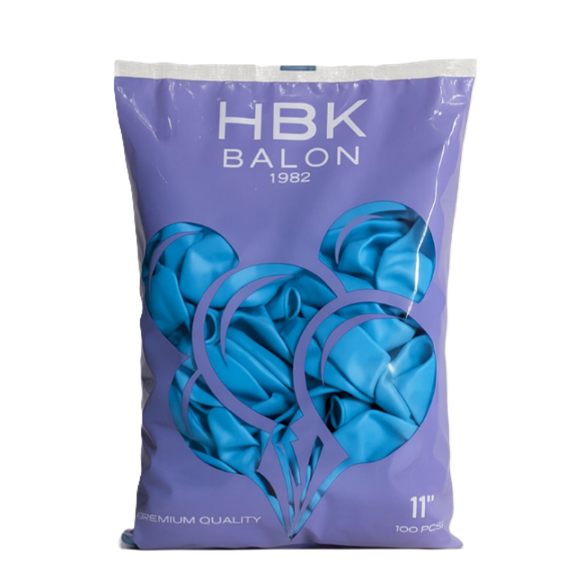 Toptan Pastel 11'' Balon Hbk Açık Mavi