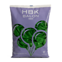 Toptan Pastel 11'' Balon Hbk Koyu Yeşil