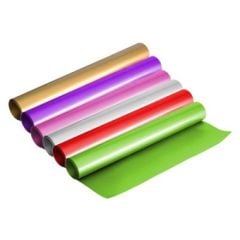 Toptan Metalize Karton 50x70 Karışık Renk 10\'lu