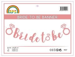 Toptan Bride To Be Yüzüklü Banner