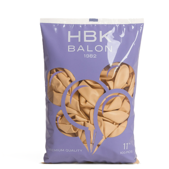 Toptan Pastel 11'' Balon Hbk Ten Rengi