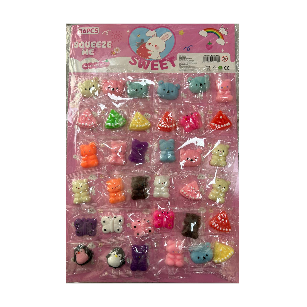 Toptan Sevimli Squishy Karma Paket