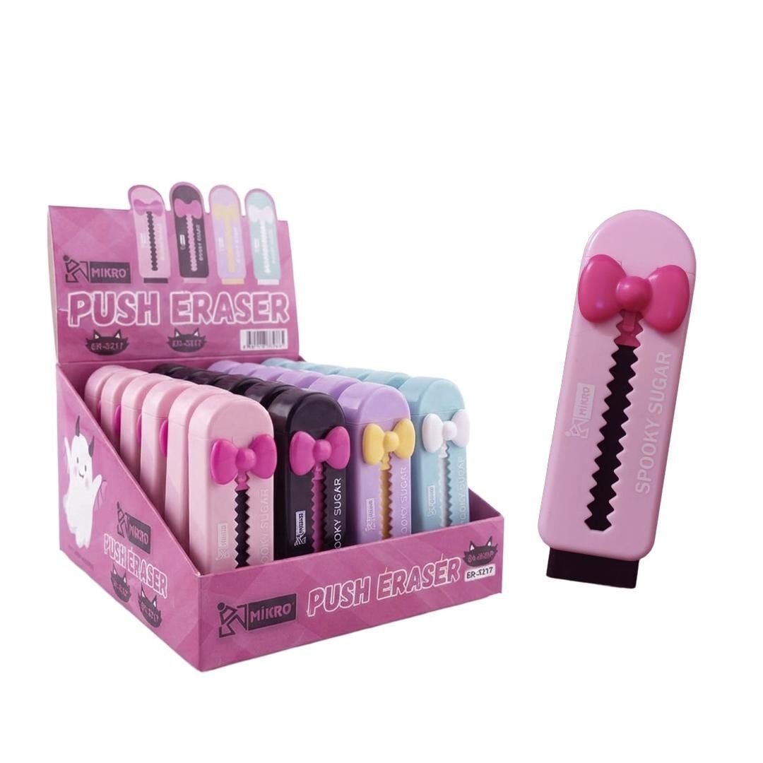 Toptan Mikro ER-3217 Sürgülü Silgi Spooky Sugar