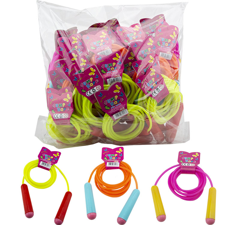 Toptan Şeffaf Renkli Atlama İpi