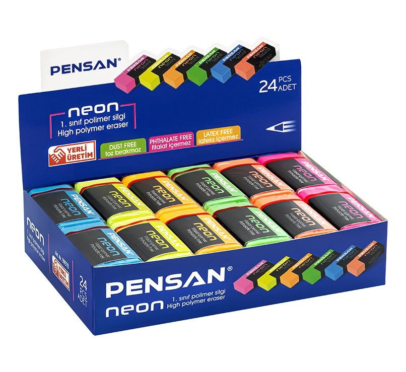 Toptan Pensan PSS-24N Neon Silgi