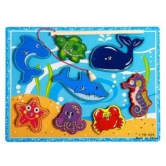 Toptan Ahşap Balık Tutma Kalın model