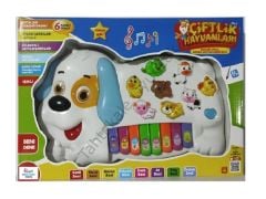 Toptan Oyuncak Piyano Çiftlik Hayvanları