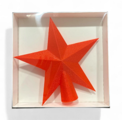 Çam Tepeliği Yıldız Turuncu 19 Cm