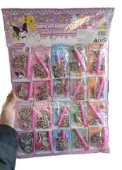 Toptan Boncuk Yapıştırma Seti Kuromi