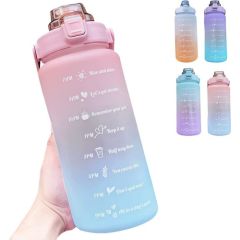 Toptan motivasyon matarası 2 Litre Su Şişesi
