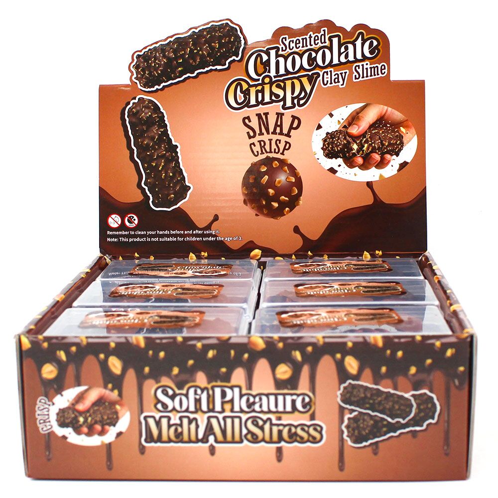 Toptan Crispy Çikolata Squishy Oyuncak