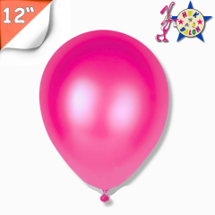 Toptan Balon 12'' Metalik Rubi Hbk