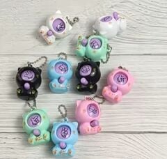 Toptan Taş Kağıt Makas Kedi Anahtarlık