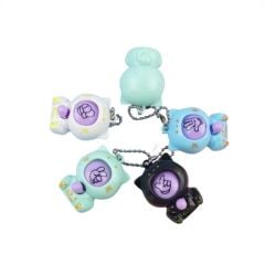 Toptan Taş Kağıt Makas Kedi Anahtarlık