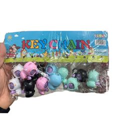 Toptan Taş Kağıt Makas Kedi Anahtarlık