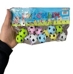 Toptan Taş Kağıt Makas Top Anahtarlık