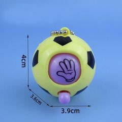 Toptan Taş Kağıt Makas Top Anahtarlık