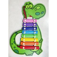 Toptan Ahşap Dinozor Şeklinde Ksilofon