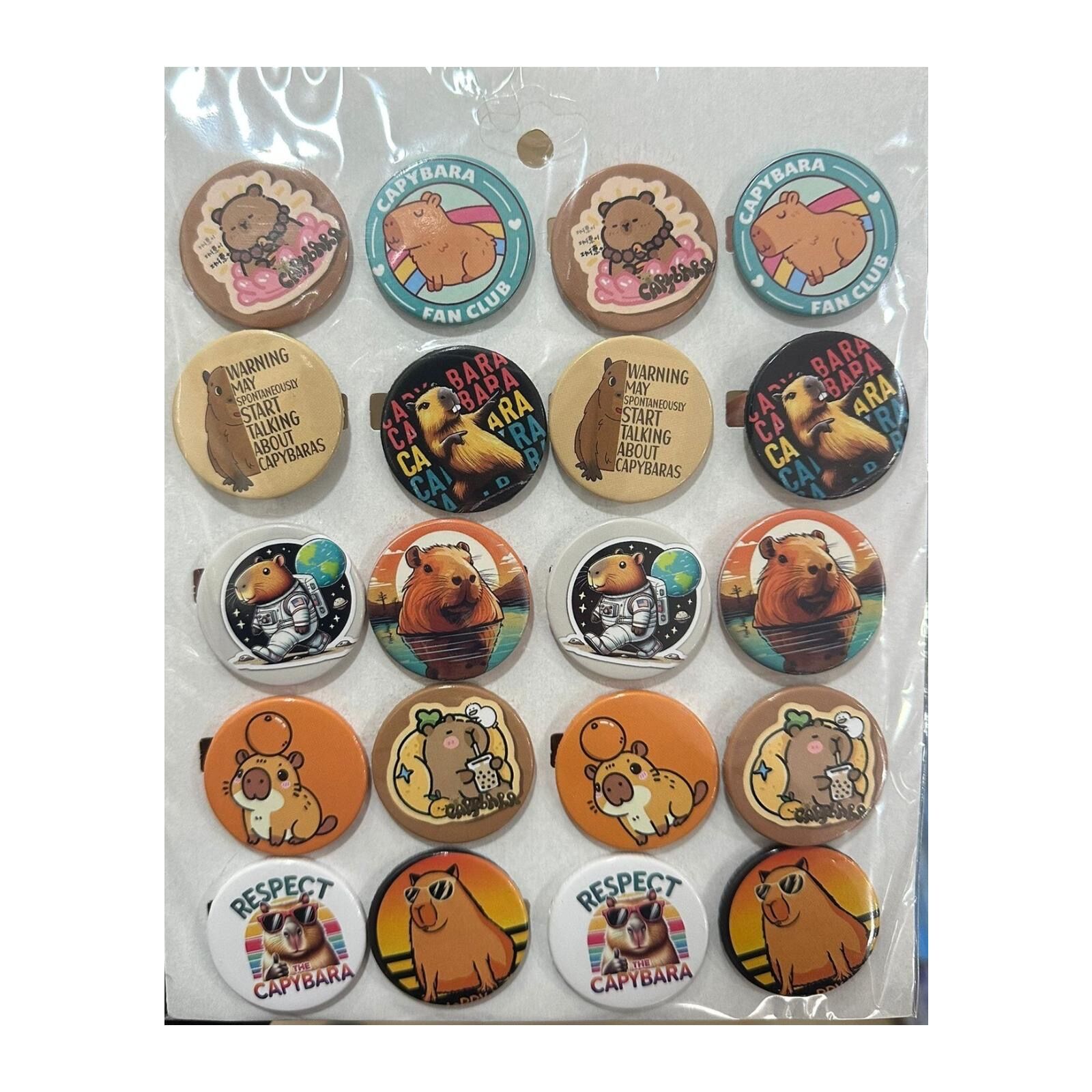 Toptan Rozet Capybara