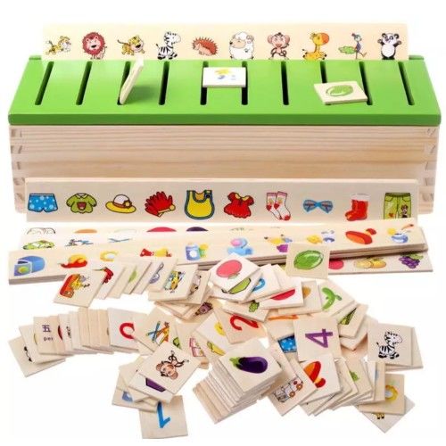 Toptan Ahşap Eşleştirme Oyunu
