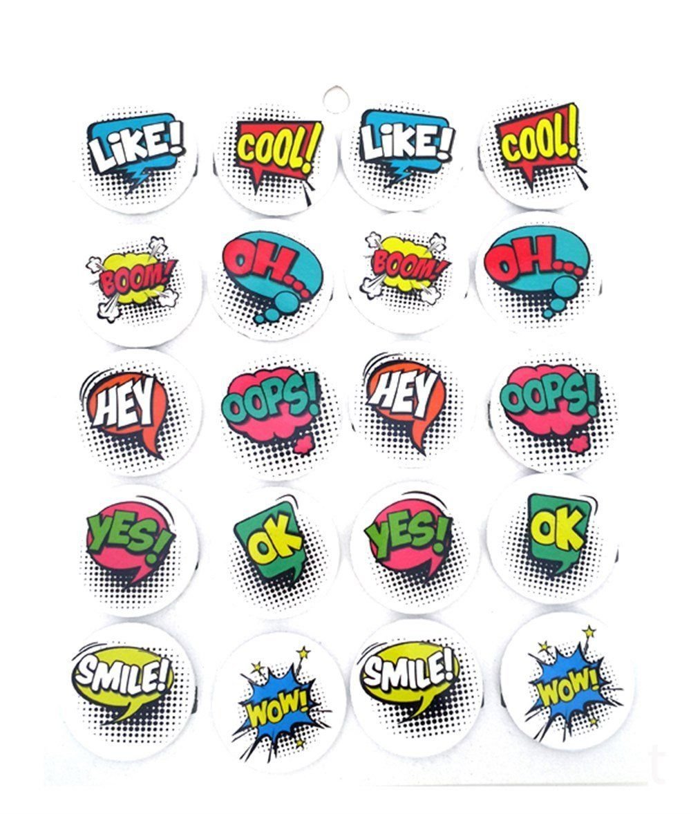 Toptan Rozet Pop Art