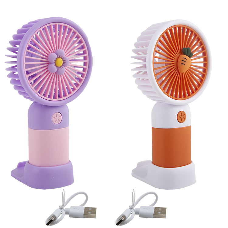 Toptan Şarjlı 3 Kademeli Taşınabilir Mini Fan