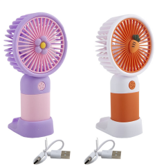 Toptan Şarjlı 3 Kademeli Taşınabilir Mini Fan