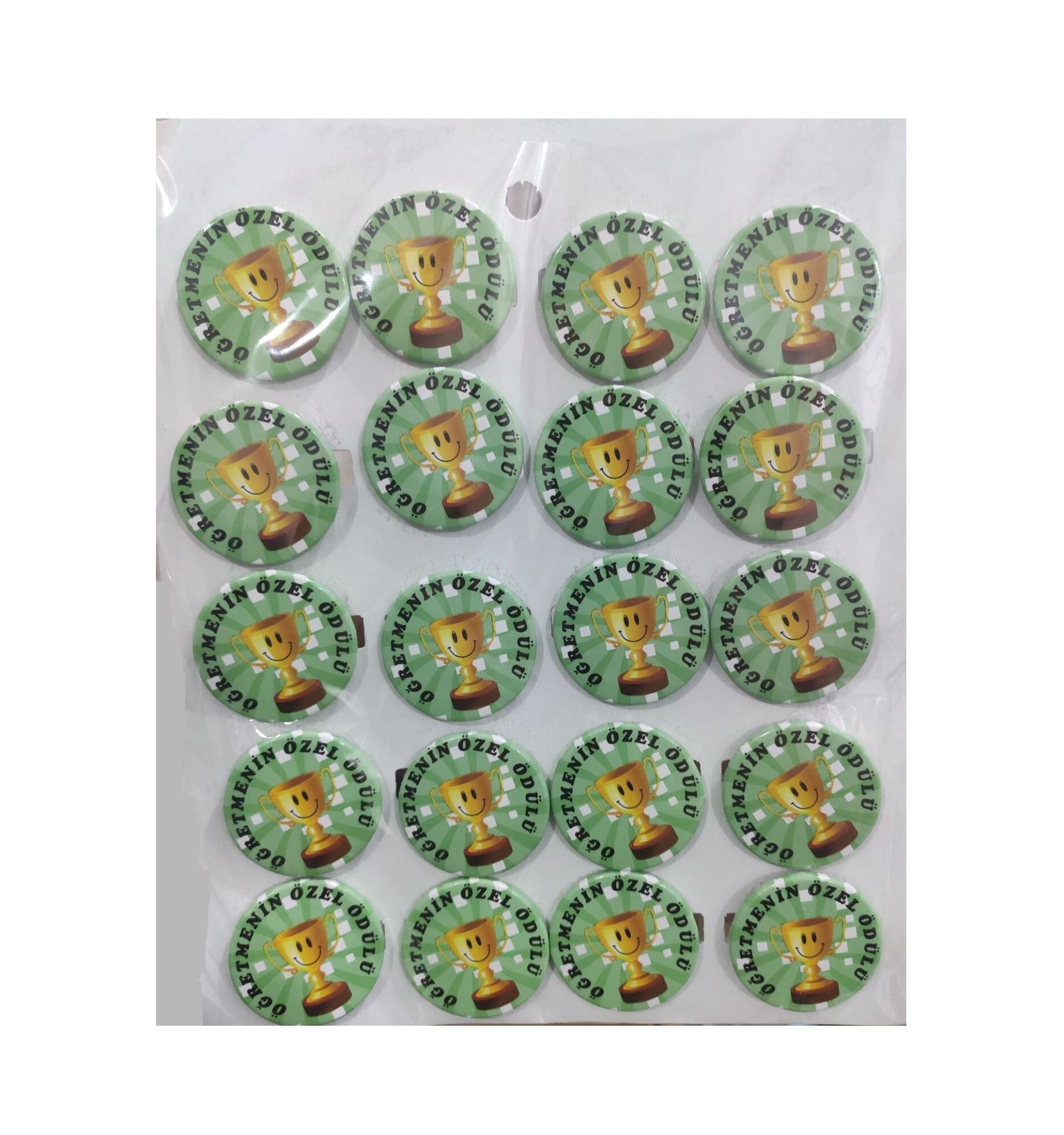 Toptan Rozet Öğretmenin Özel Ödülü