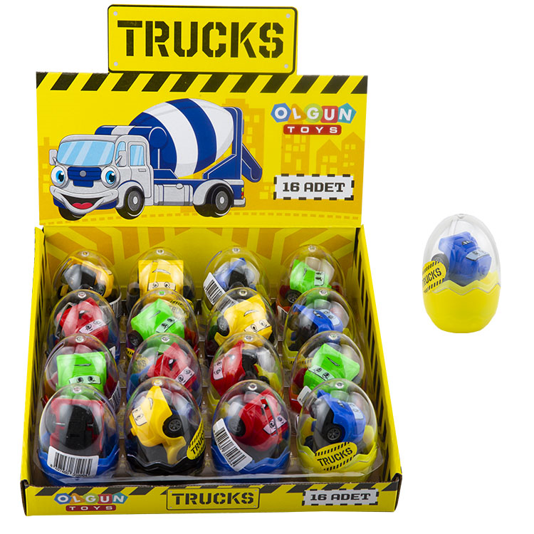 Toptan Oyuncak Kapsüllü İş Makinaları