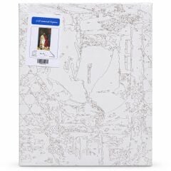Toptan Numaralı Boyalı Tuval Seti 40x50 Cm